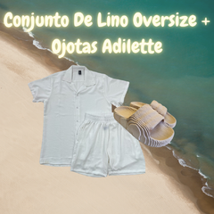 Camisa y Short Overzise + Ojotas Adilette