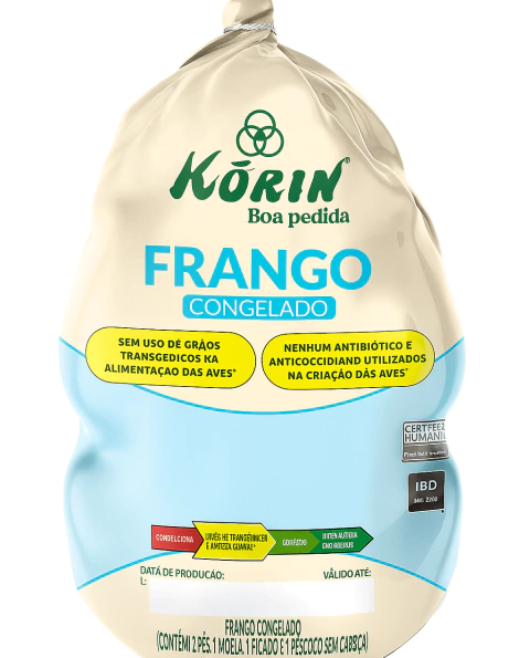 Frango Inteiro Congelado Orgânico | Korin - comprar online