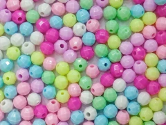 Bola Facetada 06mm 500g - Canto do Artesanato