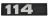 Emblema compatível Scania 114G