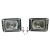 Farol compatível Mb 709 710 712 912 914 Bicudinho Com Lâmpadas 12V - Par