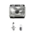 Farol compatível Mb 1214 1418 1618 1630 1935 1941 Bicudo Com Lâmpadas 24V Farol Baixo - Direito