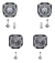 Farol Ford Cargo 1319 1519 1719 1723 1729 1933 2623 3133 De 2012 Em Diante (Cabine Panda) Com Lampadas 24V - Kit