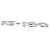 Emblema 13190 compatível Vw Constellation Cromado - comprar online