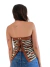 Strapless Panal Rojo - comprar online