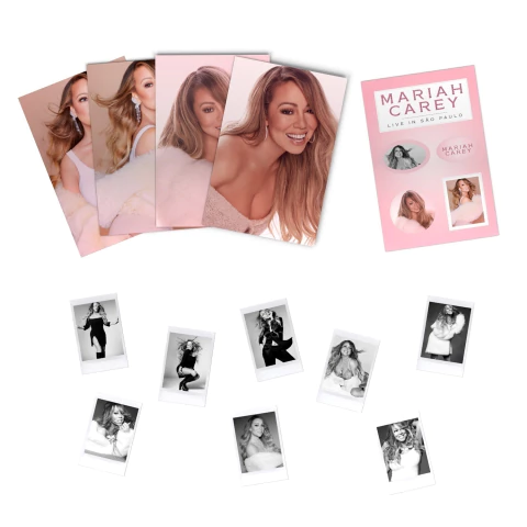 Kit Adesivos e Prints Mariah Carey - Live in São Paulo - comprar online