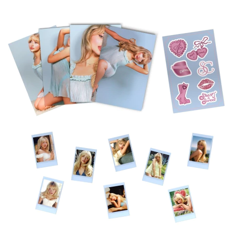 Kit Adesivos e Prints Sabrina Carpenter - Short n' Sweet Tour - comprar online