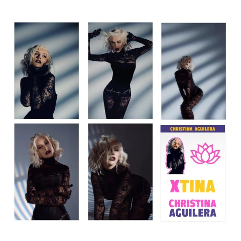 Kit Adesivos e Prints Christina Aguilera - CarnaUOL - comprar online
