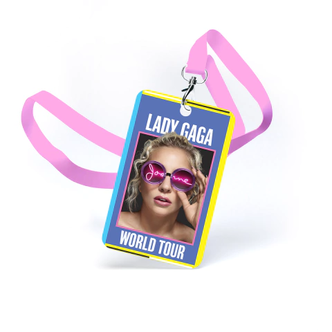 Credencial Lady Gaga - Joanne World Tour - comprar online