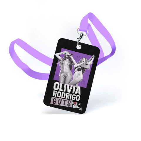 Credencial Olivia Rodrigo - Guts World Tour - comprar online