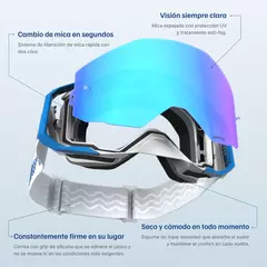ANTIPARRAS WIRTZ de Motocross Aerius - Pearl - comprar online