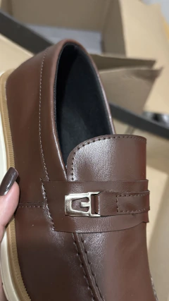 Mocassim Oxford marrom - comprar online