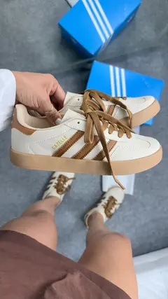 Adidas Samba GAZELLE luxo indoor com saco personalizado - Lolla Calçados 