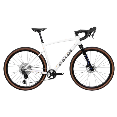 Bicicleta Caloi Arenita Gravel GRX 12V Branca