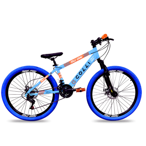 Bicicleta Grau Aro 26 21 Velocidades Azul - Colli