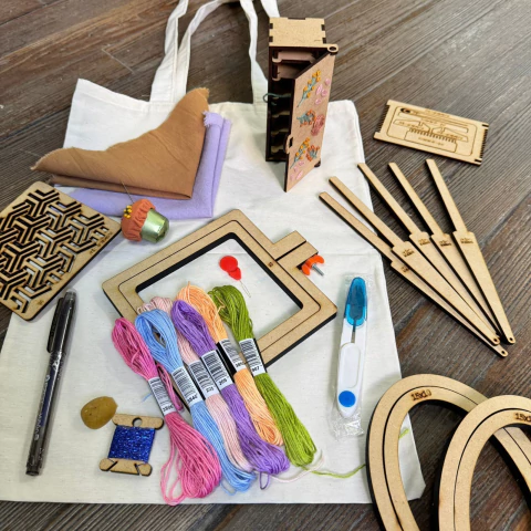 kit variado en totebag!