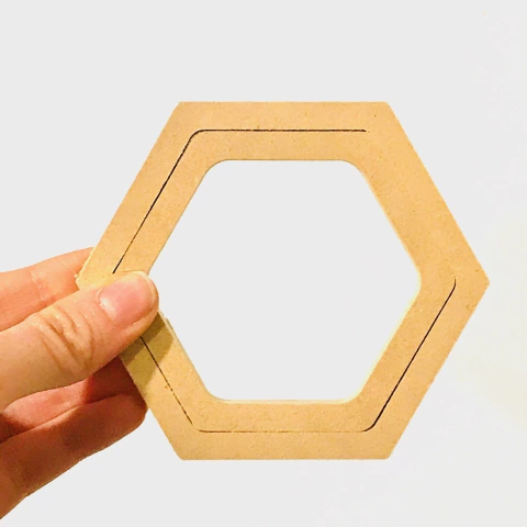 basti cuadro hexagonales - comprar online