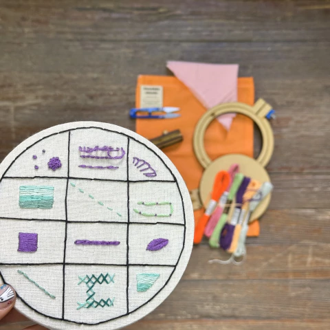 Kit bordado - muestrario A - comprar online