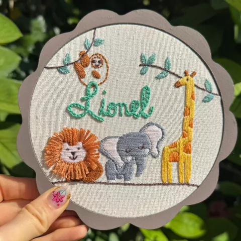 Cuadro bebé recien nacido