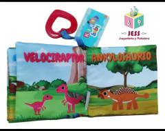 Libro de tela Dinosaurios en internet