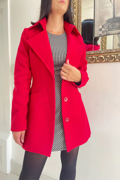 Sobretudo Lã Batida Tradicional - comprar online