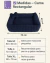 Cama cuadrada acolchada en internet