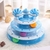 Juguete Interactivo Giratorio para Gatos – Torre de Tres Niveles - comprar en línea