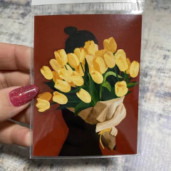 Flores #4 - Imán