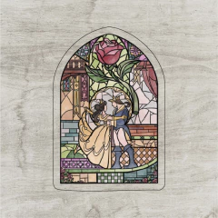 Ventanal de la bella y la bestia - comprar online