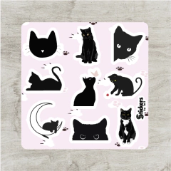 P. 13x13 - Gatitos negros