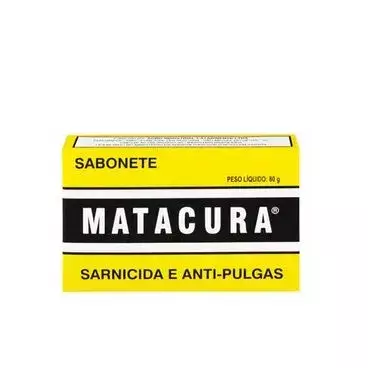 SABONETE MATACURA AMARELO 80G