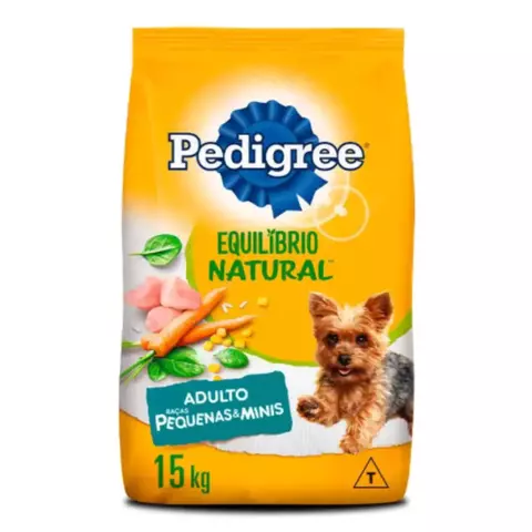 PEDIGREE EQUILIIBRIO NATURAL AD RACAS PEQUENAS 15KG