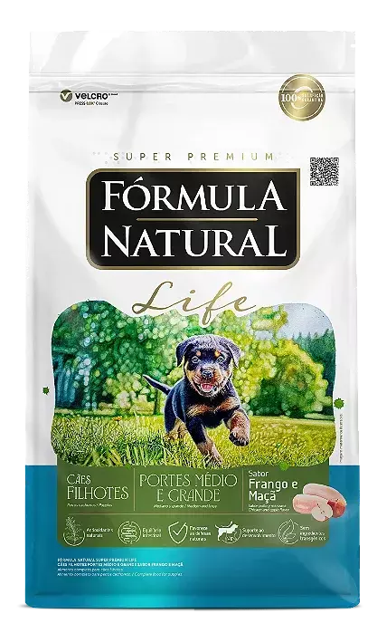 FORMULA NATURAL LIFE filhote pg 15kg
