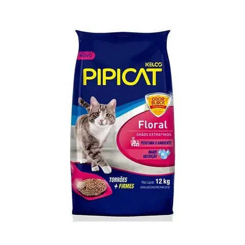 AREIA PIPICAT FLORAL EXTRAFINO 12KG