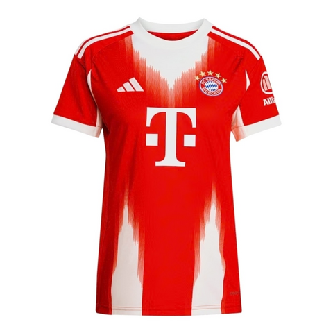 Camisa Bayern de Munique I 25/26 - Torcedor Adidas Feminina - Vermelha com detalhes em branco - comprar online
