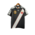 Camisa Vasco da Gama I Retrô 2000 - Kappa Torcedor Masculina - Preta com faixa branca e detalhes em amarelo e vermelho