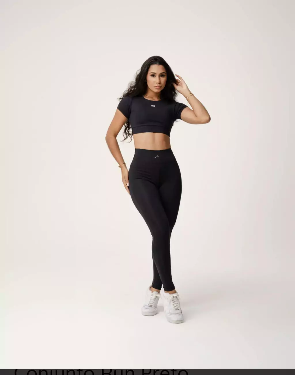 Conjunto Run preto