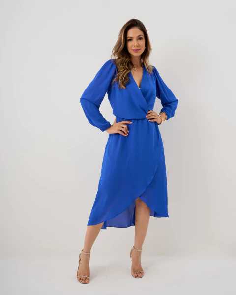 Vestido Jade Azul Klein