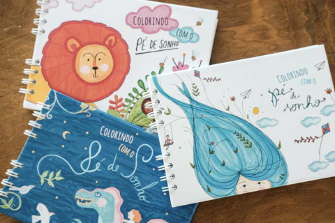 Livro de colorir Pé de Sonho - comprar online