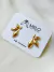 Brinco Flora Ouro