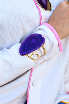 Imagem do Bracelete Chapa de Ágata