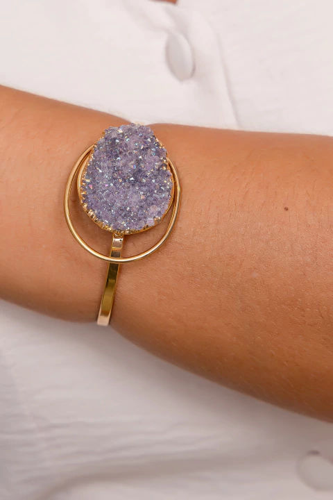 Bracelete Drusa Circular - comprar online