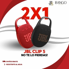 2x1 JBL CLIP 5 | PROMO POR 48 HS!!