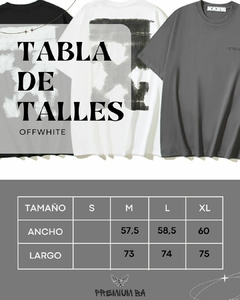 Remera OffWhite yellowstone