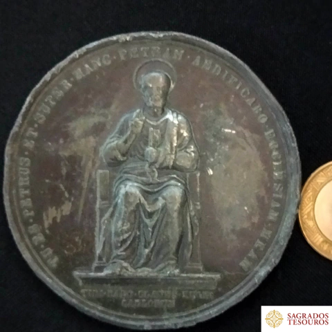 Comemoração dos 25 anos do Pontificado do Papa Pio IX (1846 - 1871)