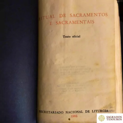 Ritual de Sacramentos e Sacramentais