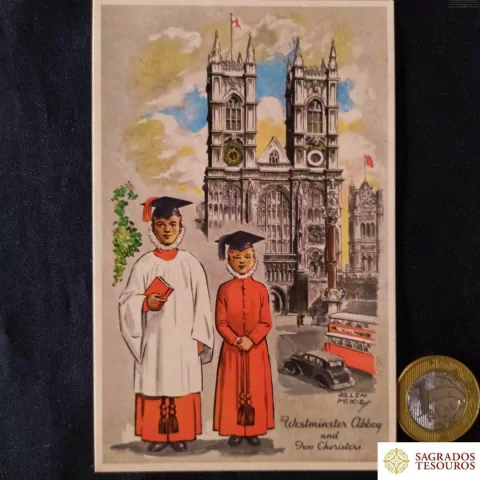 Westminster Abbey and Two Chorister