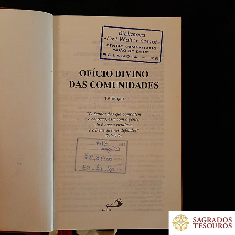 Ofício Divino das Comunidades - 10ª Edição