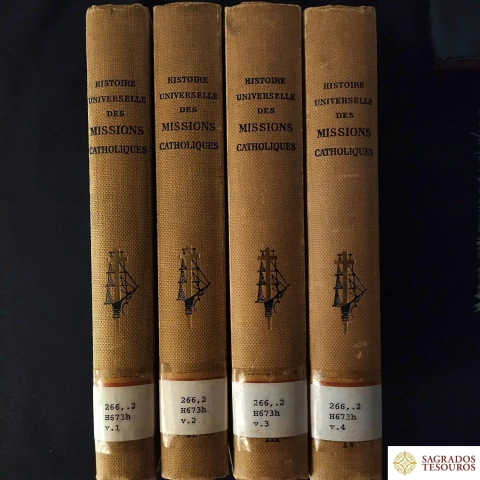 Histoire Universelle des Missions Catholiques (4 volumes)