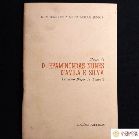 Elogio de D. Epaminondas Nunes d'Avila e Silva